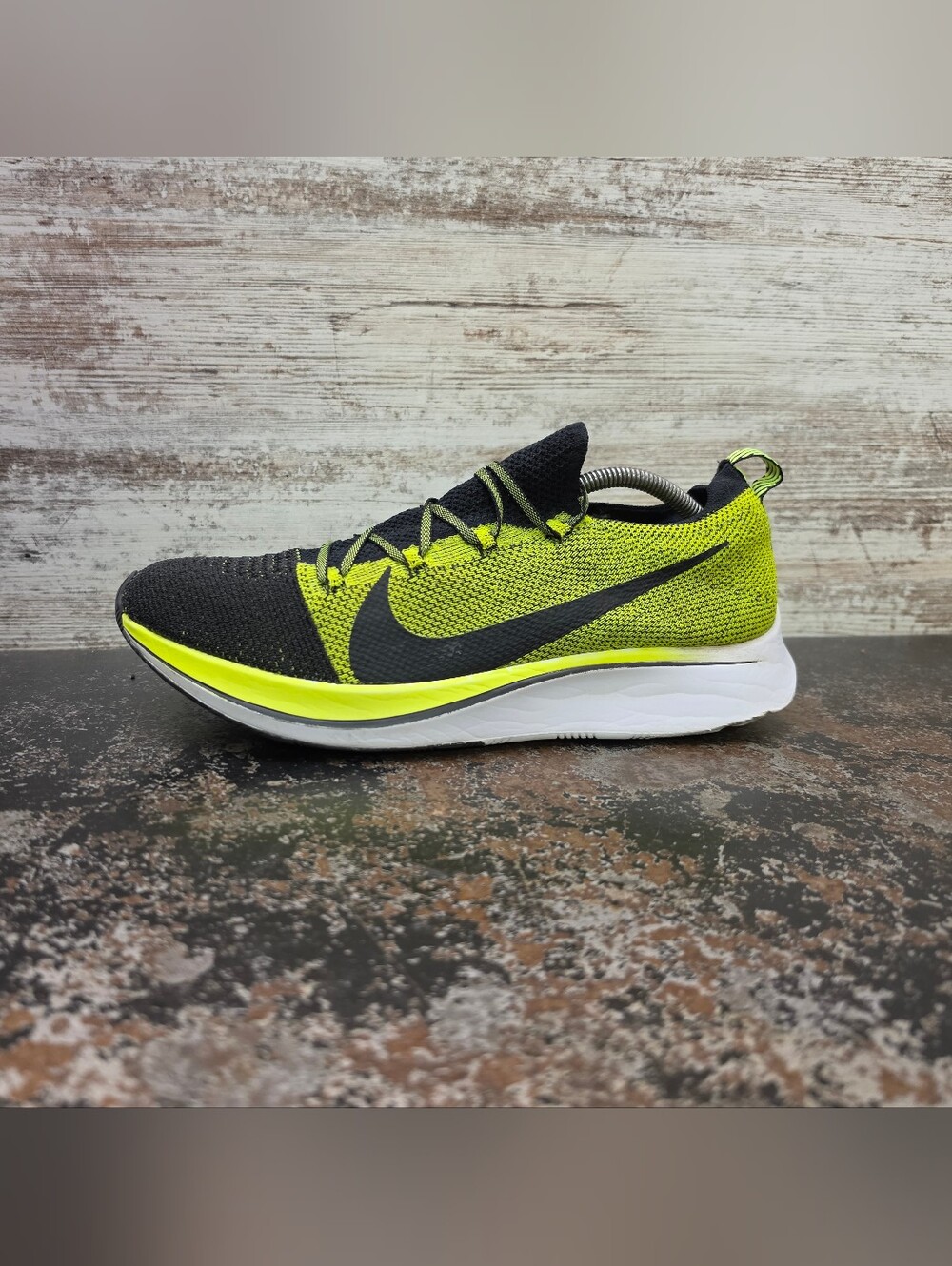 Mens Nike ZoomFly FK Marathon Running Shoes Sz 11 Used Carbon Plate